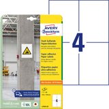 Artikelbild 1 für 80 AVERY Zweckform Power-Etiketten L7876-20 weiß 105,0 x 148,0 mm, Artikelnummer 304891