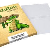 Universaletiketten 200 dundee Etiketten weiß 210,0 x 148,0 mm von dundee