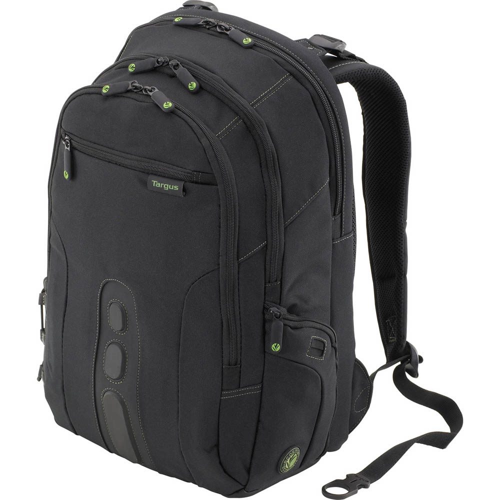 Targus Laptop Rucksack EcoSpruce Kunstfaser schwarz 27 0 l bis 39 4 cm 15 5 Zoll Printus