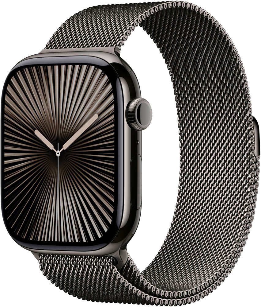 Black stainless steel apple watch online