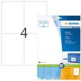 Artikelbild 1 für 40 HERMA Etiketten 8630 weiß 105,0 x 148,0 mm, Artikelnummer 232959