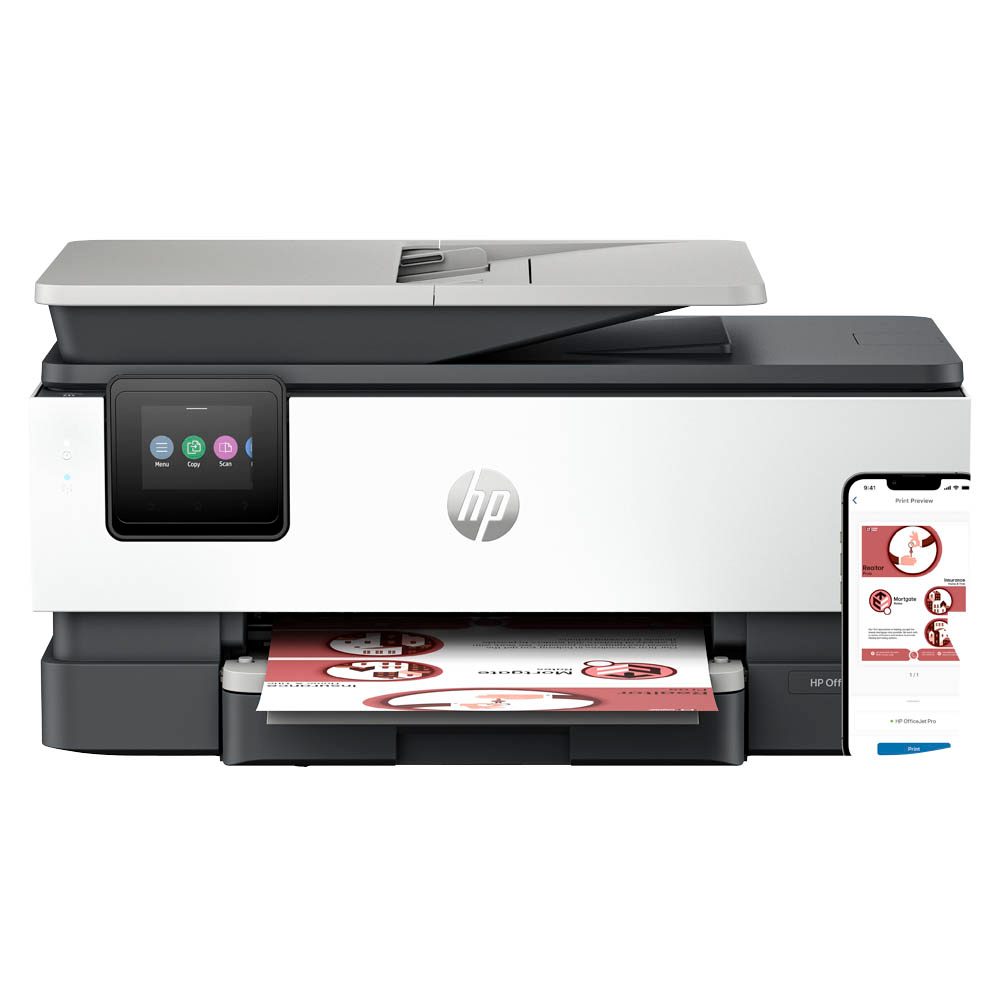 HP OfficeJet Pro 8132e All in One 4 in 1 Tintenstrahl Multifunktionsdrucker grau HP Instant Ink fahig Printus